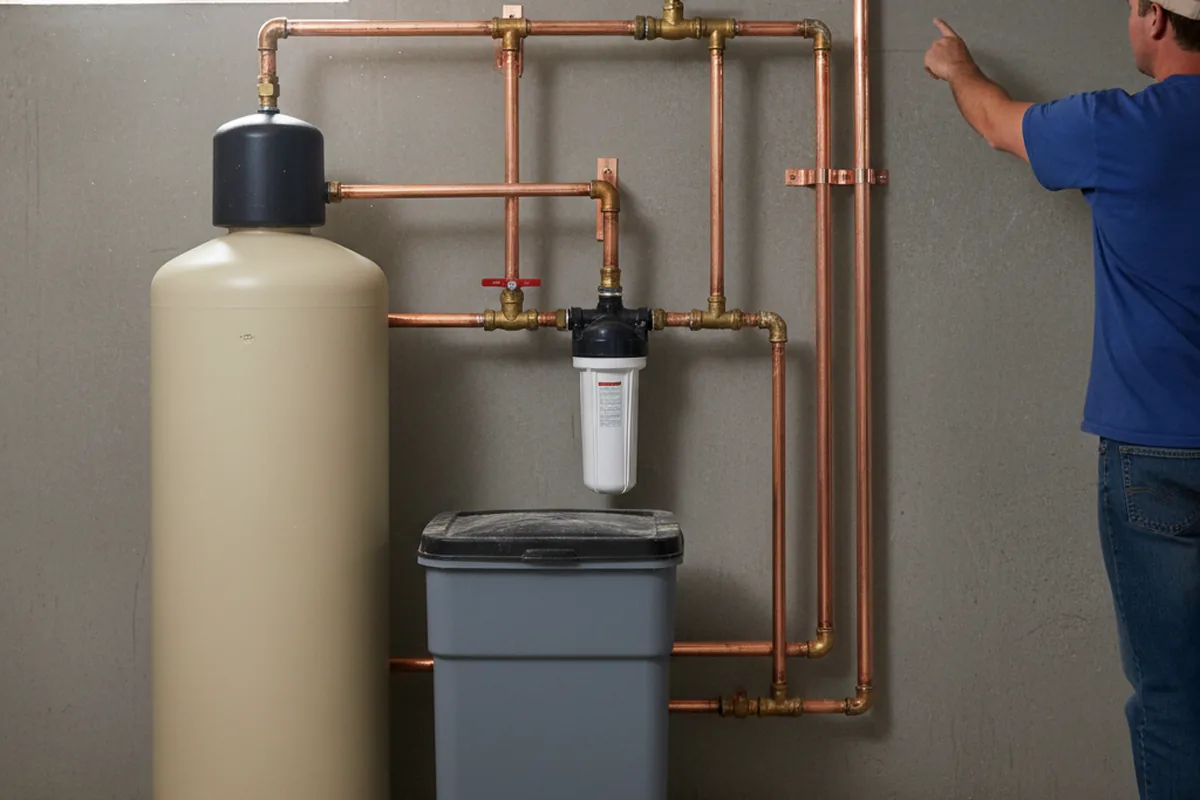 Whole-house water treatment system installed in Lewis Run